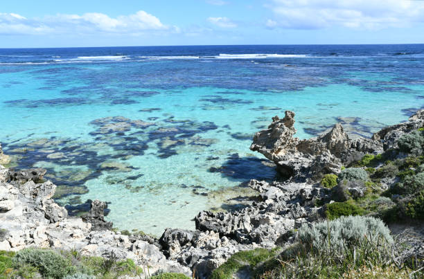istock Turquoise-blue waters surround Rottnest Island, WA 1889497965
