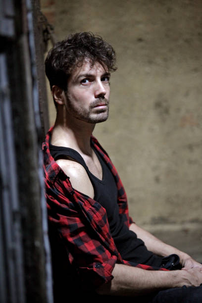 istock Sexy man in the attic 1889610188