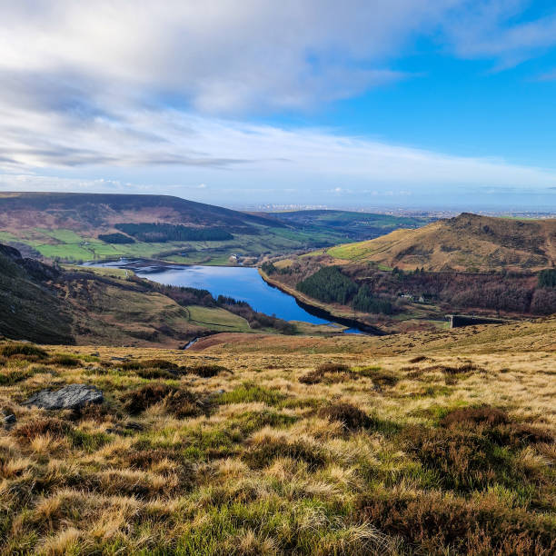 istock Dove Stone Trail's Splendid Dawn to Dusk - The Peak District Journey 1889627850