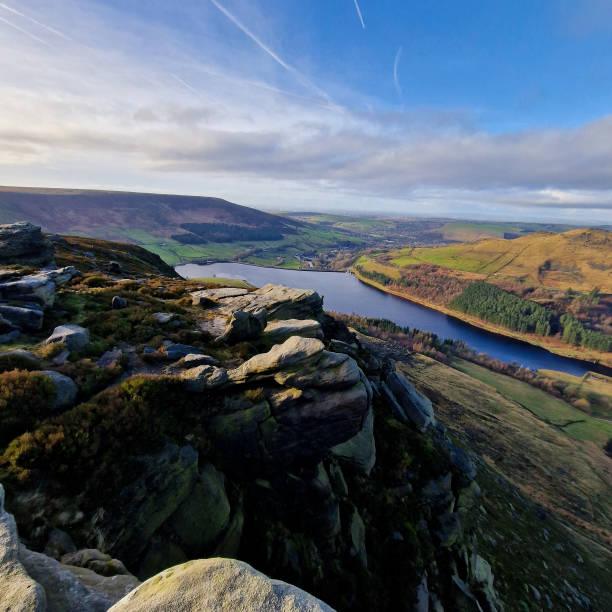 istock Dove Stone Trail's Splendid Dawn to Dusk - The Peak District Journey 1889628366
