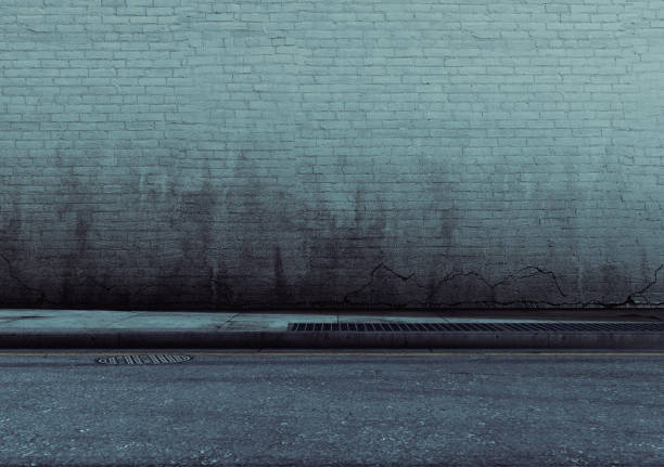 istock Sidewalk Street And Wall Scene 1889693754