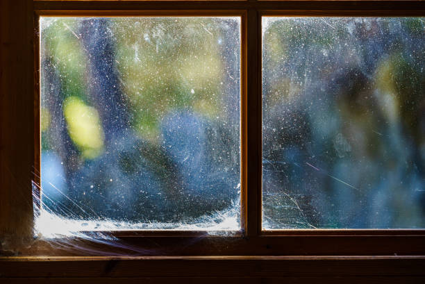 Vintage wooden window