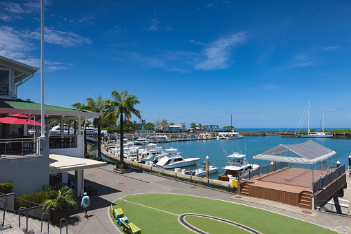 Westhaven Marina in Central Auckland, New Zealand