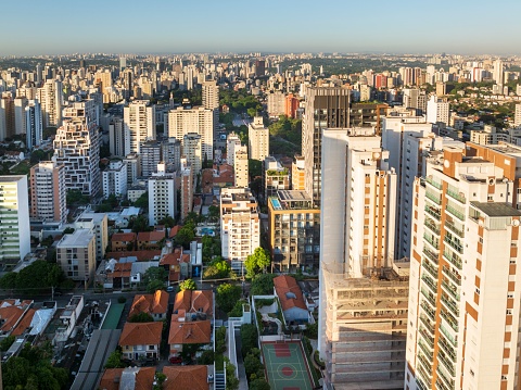 Aerial photo of the Noble region in São Paulo