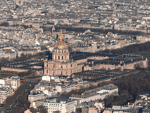 Hôtel des Invalides vu depuis la Tour Montparnasse