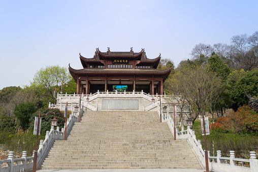 12 May 2021, Goryo Palace site(Historical site No.133), Ganghwa-gun, Incheon City, South Korea View of Goryo Palace site