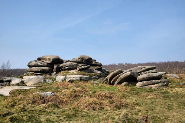 istock Owler Tor in the Dark Peak District, during the spring, Derbyshire, UK 1889880635
