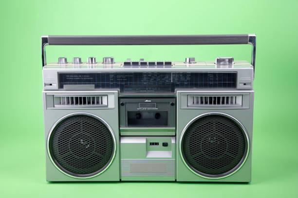 istock Vintage portable Tapedeck Recorder 1890023384