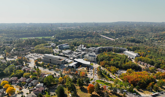 Aerial view University of Toronto Scarborough