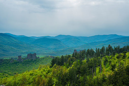 Landscape from Stara Planina, Bulgaria in the spring time