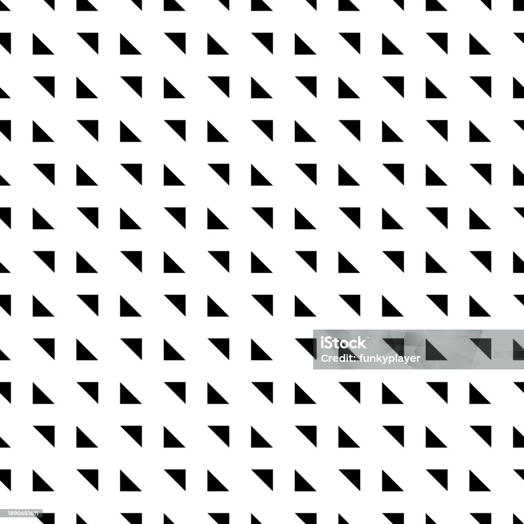 Triangle With Check Block Pattern Triangles Squares Checks Figures Ornament Seamless Pattern Folk ...