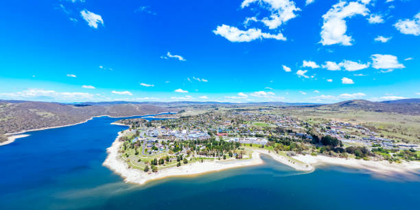 istock Jindabyne Aerial View in Australia 1890905160