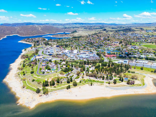 istock Jindabyne Aerial View in Australia 1890905170