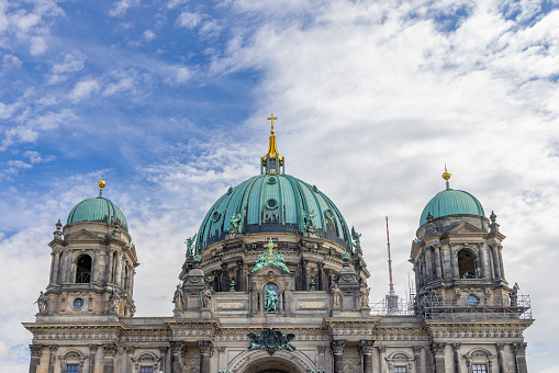 Berlin, Germany - July 24, 2023: Berlin Cathedral called Berliner Dom in Berlin in Germany Europe.