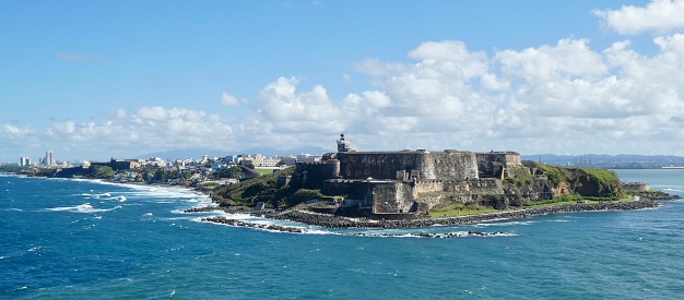 Castillo San Felipe del Morro, also known as El Morro, is a citadel built between 16th and 18th centuries in San Juan, Puerto Rico.