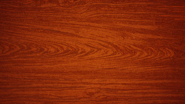 Dark reddish-brown gradient wood grain background with rough skin effect
