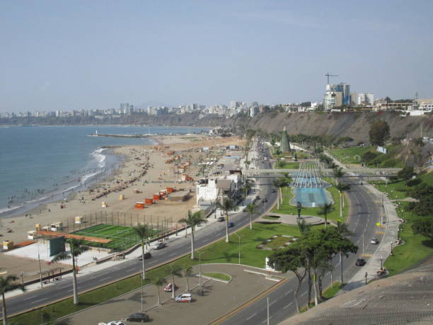 istock Costa Verde highway, Chorrillos sector. 1891018260