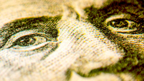 istock Benjamin Franklin's face on a hundred dollar bill. The concept of finance. 1891157853