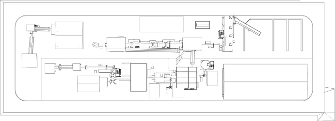 Construction project concept. Architecture blueprint rolls on white color background, close up above view. 3d render