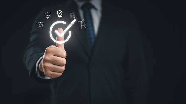 istock Quality control standard for environmental friendly, ESG and sustainable concept 1891289757
