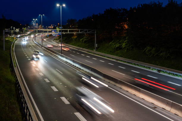 istock Traffic moving on street 1891425308