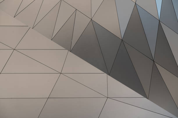 istock pattern of modern building exterior with details. 1891457141