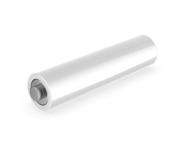 blank aa battery template. - letter h alphabet metal three dimensional shape zdjęcia i obrazy z banku zdjęć