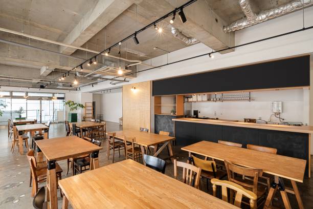 istock Interior of event space and cafe 1891531898