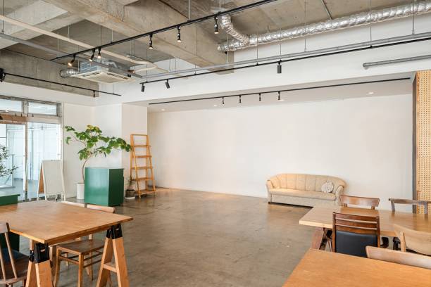 istock Interior of event space and cafe 1891532927