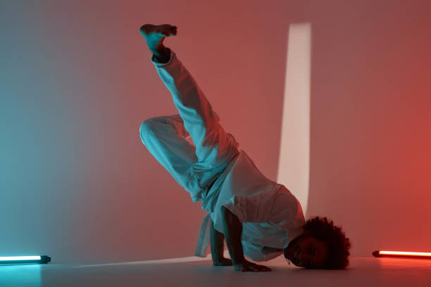 istock Cool Guy Demonstrating His Breakdance Skills 1891572635