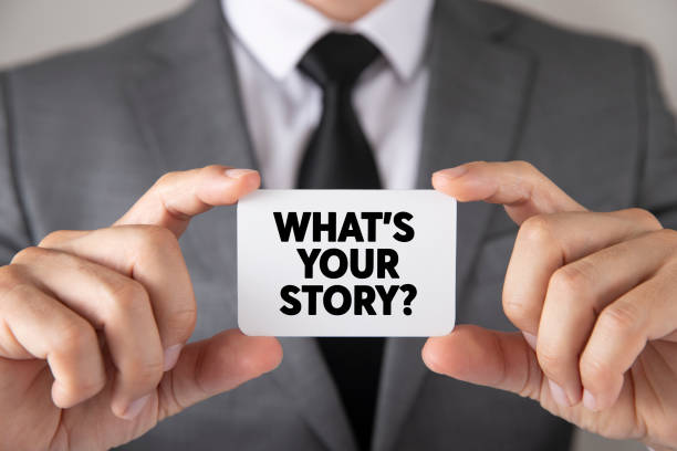 istock What is Your Story Businesscard 1891790397