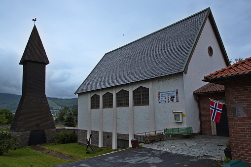 Church Sjomannskirka in Narvik in Nordland county, Norway, Europe