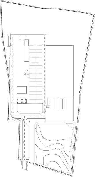 3D illustration of industrial building