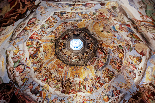 The Brunelleschi Cupola of Duomo (Santa Maria del Fiore), Florence, Tuscany, Italy