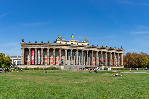 Berlin, Germany - September 26, 2023: A picture of the Altes Museum.