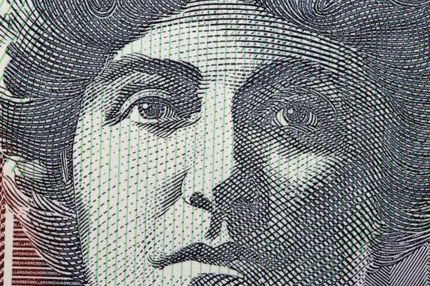 Photo of Dame Nellie Melba a closeup portrait from Australian money