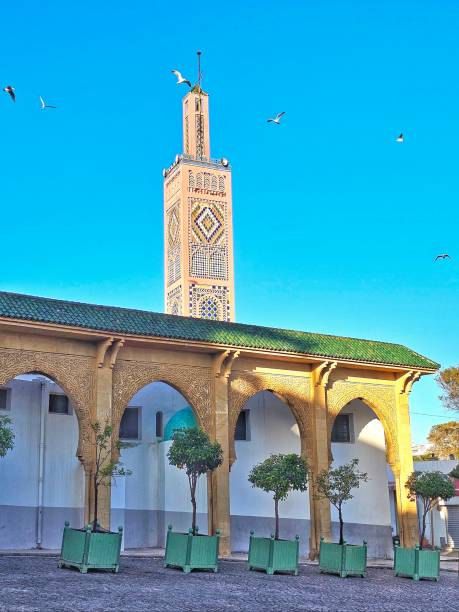 istock Minaret of Tangier main mosque in Morocco 1892039756