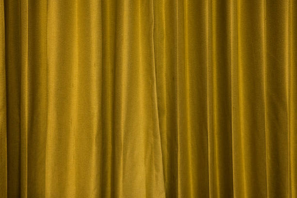 istock Background from a luxurious cloth textile wave curtain. 1892106358