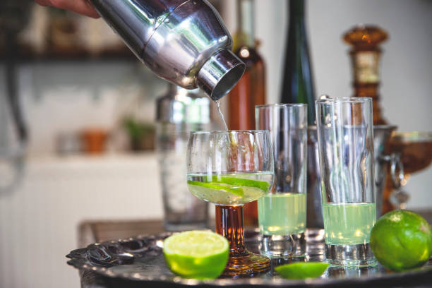 istock Preparing tasty cocktail, using cocktail shaker 1892108063