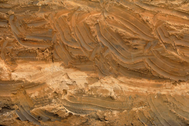istock Soil structure of excavation site 1892114696