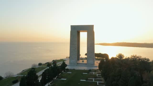 The Çanakkale Martyrs' Memorial