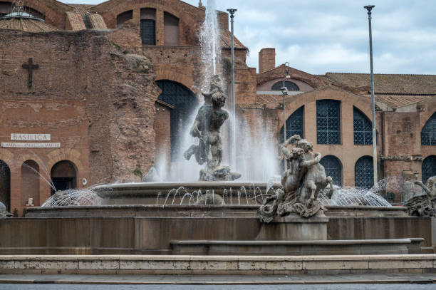 Fontana delle Naiadi in Piazza della Repubblica