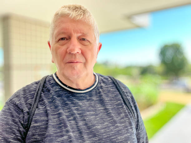 istock Senior Caucasian man selfie outdoors 1892279314