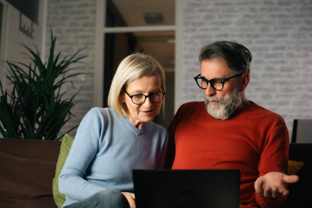 istock mature couple planning finances and property 1892327928