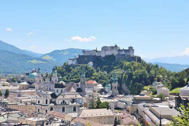 istock Panoramic View of Salzburg, Austria 1892356684