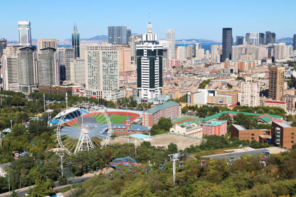 istock The Skyline of Dalian China 1892374322