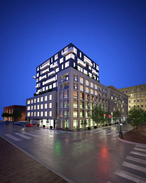istock 3d render of building exterior view 1892528156