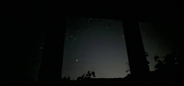 istock Stars outside a window in Akaroa 1892594524