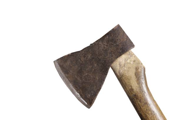 istock Image of an ax on a white background. 1892707544