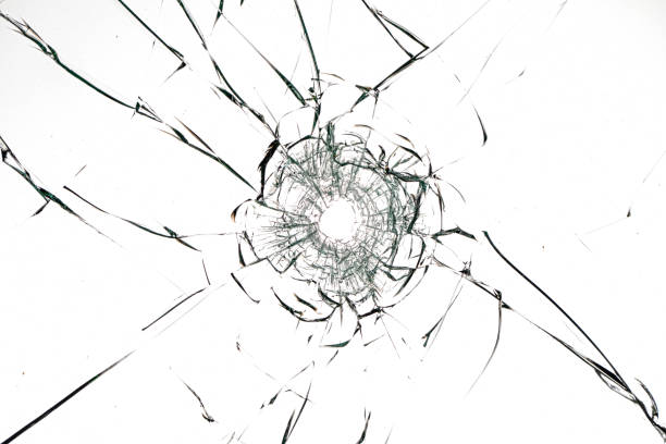 istock Glass Waltz: The Balletic Symphony of Bullet and Transparency 1892710173